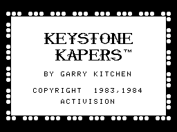 Keystone Kapers screenshot 3 for Colecovision